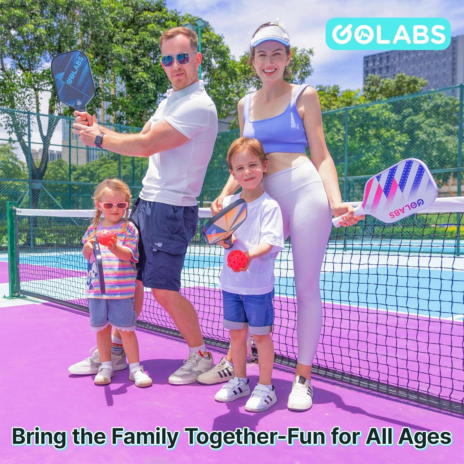 image:imageGolabs PB1 Pickleball Paddles Set of 2 USAPA Approved 8oz LightweightWhite