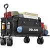 image:imageGolabs WA2 Wagon Cart Max 560lbs Load amp Expandable Storage Max 280L2 Side Strap Heavy Duty Beach Wagon with Brakes 74 Big AllTerrain Wheel 3S Quick Fold Design for Garden amp Camping amp Beach