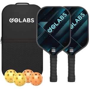 Golabs PB1 Pickleball Paddles Set of 2, USAPA Approved 8oz Lightweight(Blue)