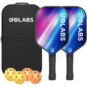 Golabs PB1 Pickleball Paddles Set of 2, USAPA Approved 8oz Lightweight(Pink)